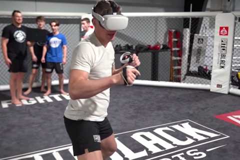 Watch UFC Star "Wonderboy" Thompson Take on Fighters in VR