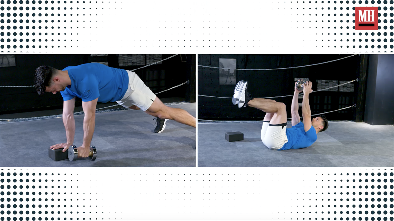 This Super-Efficient Upper Body Finisher Pulls Double Duty to Cap Off Your Workout