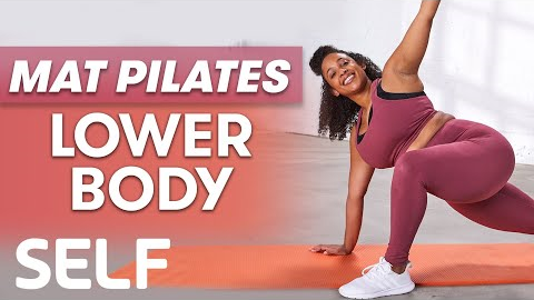 Beginner Mat Pilates - Lower Body - Class 2 | Sweat With SELF